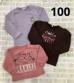 女の子　100 アンパンマン　ドキンちゃん　ロンT トレーナー　長袖　まとめ売り