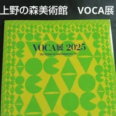 上野の森美術館VOCA展　2025　図録　雑誌本パンフレット　美術絵画平面ART