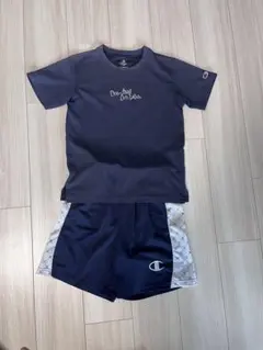 Champion Tシャツ バスパンセット 140 ネイビー