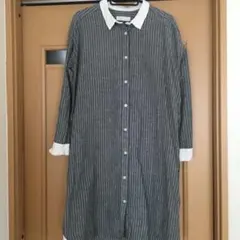 クレリック　シャツワンピース　M