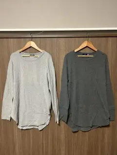 ITEMS URBAN RESEARCH メンズ長袖カットソー 38 ２枚セット