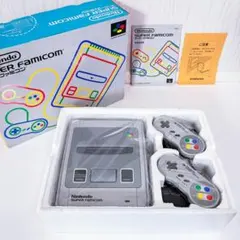 【美品】 スーパーファミコン本体 セット 任天堂 SHVC-001 中期型 箱付