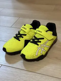 ASICS キッズ スニーカー イエロー 21cm レーザービームのサムネイル