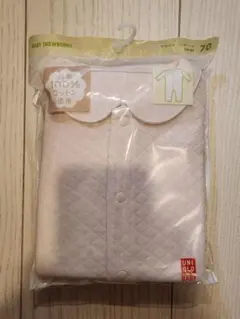 ユニクロ UNIQLO キルトカバーオール 長袖 ピンク 70サイズ