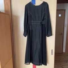 ciaopanic デニムワンピース　プリーツ