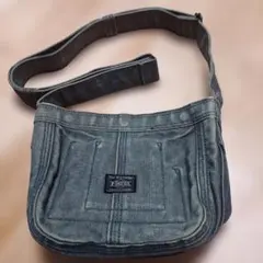 PORTER デニム ショルダーバッグ