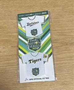日本シリーズ ユニフォームピンバッジ阪神タイガースオリックスバファローズ