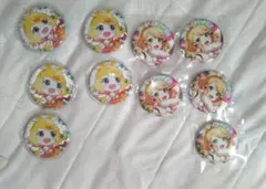 プロセカ 缶バッジ 27A 28A 鏡音リン