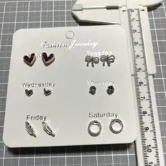 合金　ピアス　セット