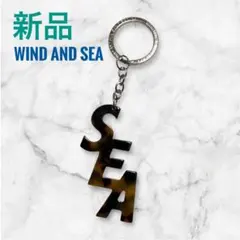 新品未使用 WIND AND SEA ウィンダンシー アクリルロゴキーホルダー