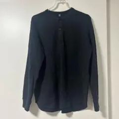 UNIQLO ワッフルヘンリーネックTシャツ