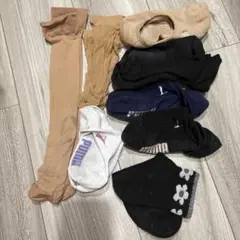 お掃除用 7.5足セット ストッキング ソックス まとめ売り