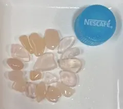 天然シーグラス レアカラー ピンク