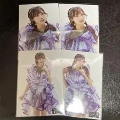 FRUITS ZIPPER トクポ 生写真 仲川瑠夏 4枚セット