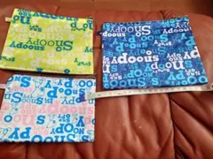 新品未使用 スヌーピー ポーチ 3点