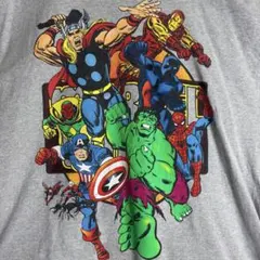 ✭3XL　Tシャツ　MARVEL　ヒーロー　キャラクター　ビッグサイズ　ゆるだぼ