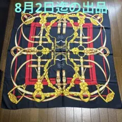 HERMES エルメス カレ90 SPRINGS スプリングス シルク ブラック - メルカリ