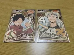 ハイキュー!! 黒尾 木兎 トラベルステッカー