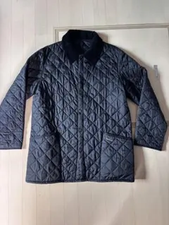 Barbour バブアー キルティングジャケット L ブラック コーデュロイ襟