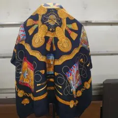 hermès エルメス 90カレ 大判スカーフLES TAMBOURS - メルカリ
