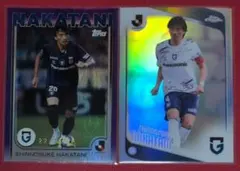 75シリ 中谷進之介 Topps パラレルカード他 ガンバ大阪