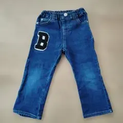 Bobson デニムパンツ Bワッペン ヒッコリーポケットのサムネイル