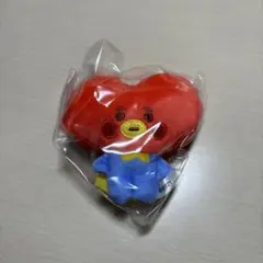 BT21 フワフワマスコット 赤ハート 2体入り