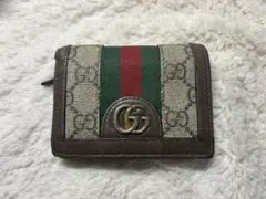 GUCCI オフィディア GGスプリーム 二つ折り財布