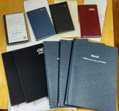 2026年 スケジュール帳　9冊まとめ売り