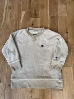 Champion MARKY'S BIG FIELD トレーナー ベージュ