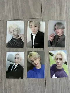 seventeen ジョンハン　an ode トレカ 6枚