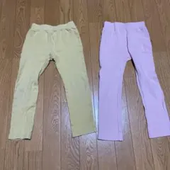 キッズ ボトムス レギンス　110cm 2枚セット