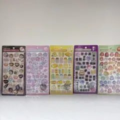 【正規品】新作　ボンボンドロップシール　　ラーメン　和柄 桜 たまごサンド 漢字