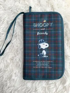 スヌーピー 6穴バインダー マルチケース 家計管理 パスポートケース