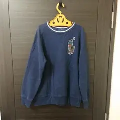 Polo ラルフローレン ネイビー トレーナー