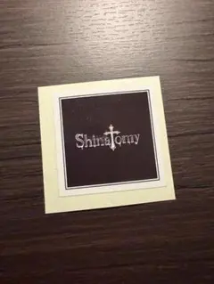 平面シール　ステッカー　ShiraTomy　ロゴシール　約5cm
