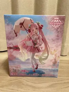 桜ミク AMP+ フィギュア〜桜ドレスver.〜