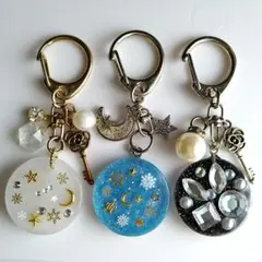 【SALE】キーホルダー レジン 3点セット