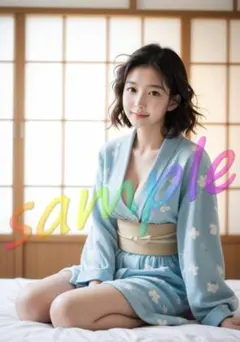 NR115【1点物】 A4ポスター AI 写真 リアル 美女 グラビア 彼女