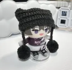 にじパペット　猫耳ニット帽