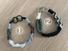 パラコード　ハンドストラップ　ハンドメイド