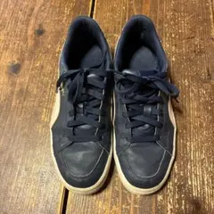 PUMA 24.5cm ネイビー＆ピンク