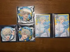 にじさんじ　オリエンス３周年　緋八マナ　チェキカード・缶バッチ