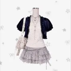 NEO森ガール コケット アクシーズファム レース ボレロ カーディガンのサムネイル