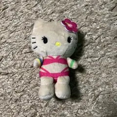 日焼けキティキーホルダー