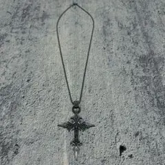 archive 十字架 Cross Silver necklace opium