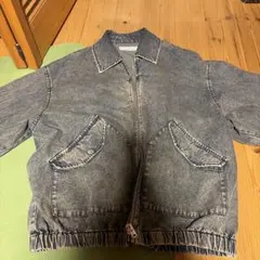 デニムジャケット ジップアップ RAGEBLUE