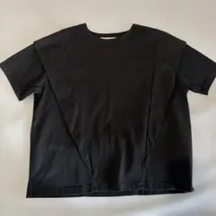 SIMPLICITÉ 半袖 Tシャツ ブラックのサムネイル