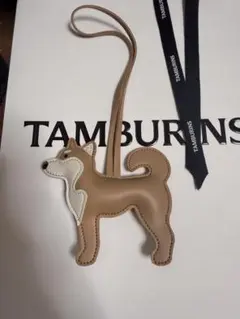 新品未使用】TAMBURINS ノベルティチャーム コーギー タンバリンズ