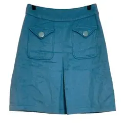 トラフィックピープル　カシミヤ混 起毛 スカート 【美品】　S 秋冬